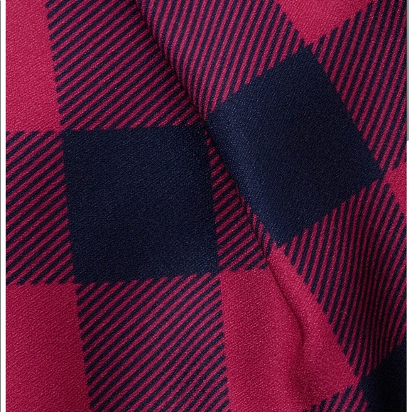 NWT • Draper James Buffalo Check Flutter Sleeve - Picture 6 of 6